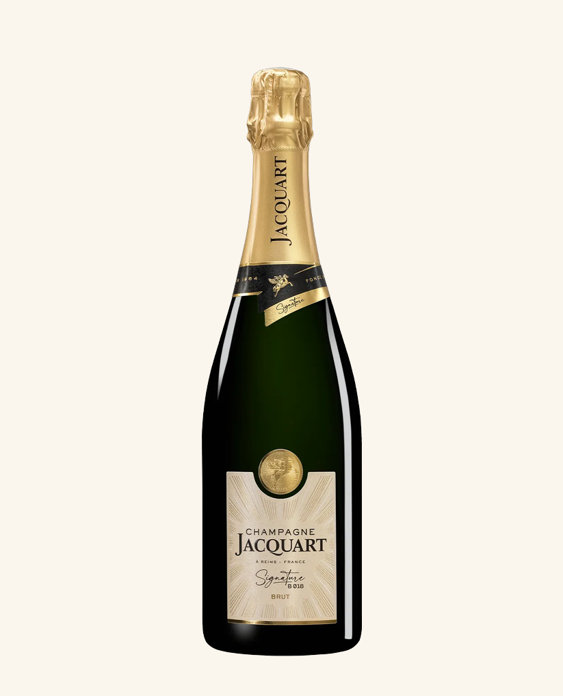 Champagne Jacquart Blanc de Blancs 2018, freigestellt