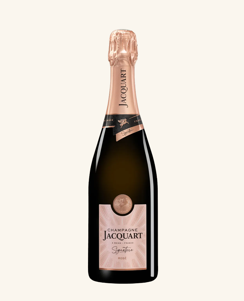 Champagne Jacquart Signature Rosé, freigestellt